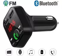 Transmisor Fm Con  Bluetooth Con Puerto Usb Y C