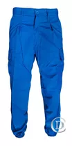 Pantalón Táctico Diseño Americano Azul Francia Policial