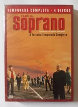 Dvd Família Soprano - 3ª Temporada Box 4 Discos - Lacrado