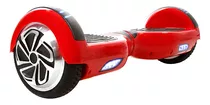 Skate Elétrico 6,5 Vermelho Hoverboard Bluetooth E Bolsa