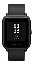 Smartwatch Amazfit Basic Bip 1.28  Caixa De  Policarbonato  Onyx Black, Pulseira  Onyx Black A1608