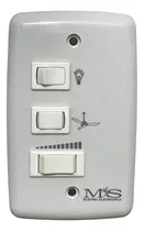 Controle Chave Ventilador De Teto Com Capacitor 3 Fios 220v