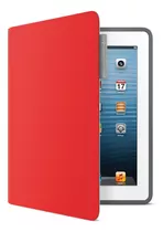 Para Logitech Folio Para iPad 2/3/4, Mars Red Orange