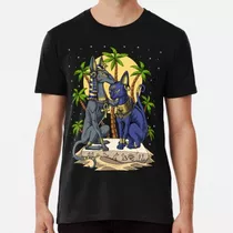 Remera Camiseta Anubis Y Bastet Algodon Premium