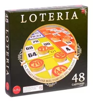 Lotería 48 Cartones Juego De Mesa Clásico Familiar Royal