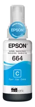 Refil De Tinta Epson Original Ciano L110 L120 L200 L210 L220 L300 L310 L350 L355 L365 L375 L395 L396 L455 L475 L495 L555