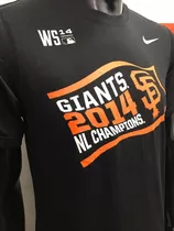 Remera Nike Dri Fit Mlb San Francisco Giants Champions 2014