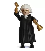 Playmobil Serie 22 Nene Juez Justicia Abogado Usa Magistrado