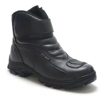 Bota Adventure Motoqueiro Mg Brasil Masculino Couro Legitimo