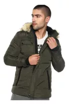 Chaqueta Verde Oliva-beige Fiveblu