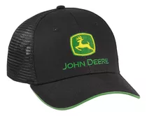 Cachucha/gorra John Deere Original Negro Bordado