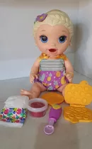 Boneca Baby Alive Lanchinho Divertido Loira.