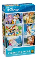 Quebra-cabeça Disney Personagens 150 Peças - Grow 02448