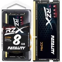 Memória Notebook Rzx Fatality 8gb Ddr4 2666mhz Cl19 1.2v