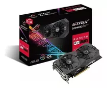 Placa De Video Ati Amd Rx 570 4gb Ddr5 Asus Rog Strix Gaming