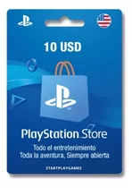 Tarjeta Psn 10 Usd - Entrega Inmediata - Region Usa