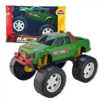 Brinquedo Pick Up Offroad Monster 4x4 Rattam Rodas Gigantes 