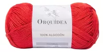 Algodón Orquídea® 100 Grs 100% Algodón Color Rojo Fuego 20