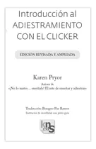 Libro Introduccion Al Adiestramiento Clicker Kns Karen Pryor