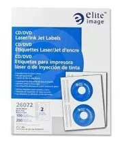 Eli26072 - Etiqueta Elite Elite Cd /dvd Laser /inkjet