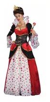 Disfraz De Reina De Corazones Talla Única Para Mujer,