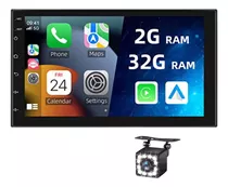 Radio Multimedia Android Con Carplay Y Android Auto + Camara