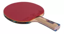 Paleta De Ping Pong Giant Dragon Professional Negra Y Roja Fl (cóncavo)