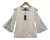 Blusa De Encaje Importada, Cable Y Gauge