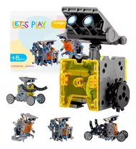 Robot De Juguete Kit Solar Educativo Armable Para Niños