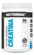 Suplemento En Polvo Nutremax Creatina Micronizada Creatina En Pote De 200g