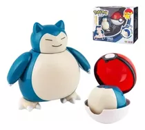 Pokemon Com Pokebola Caixa Original Snorlax Pikachu Mewtwo