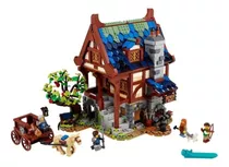 Brinquedo Lego Ideas Ferreiro Medieval Com 2164 Peças 21325
