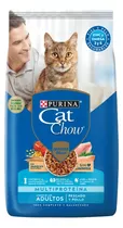 Cat Chow Adultos Pescado Y Pollo 15kg Alimento Para Gato