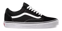 Zapatillas Vans Old Skool Negro C/blanco Originales Unisex