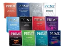 Preservativos Prime Mixtos X36u (12x3) - Elegí Como Quieras!