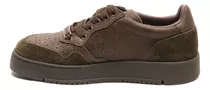 Zapatilla Cuero Mujer Urban Cow Ascari Verde Militar