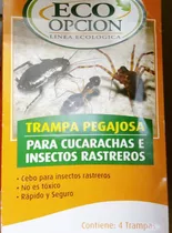 Trampa Pegajosa Insectos Arañas Rastreros Pro Envio Gratis