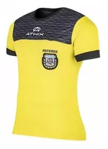 Camiseta Arbitro Athix Oficial Afa Amarilla - Casaca Referee