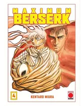 Berserk Maximum 4, De Kentaro Miura. Editorial Panini Comics En Español