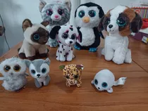 Set Animales Tiernos De Peluches Mascotas Ty Originales 