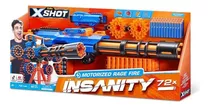 Lancador Insanity Rage Fire Motorizado 72 Dardos - Candide