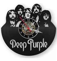 Relogio Parede Deep Purple Banda Rock Classico Prog Vinil Lp