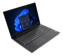 Notebook Lenovo V15 Core I3 8gb 256gb Ssd 15.6 Fhd W11 Negra Color Gris