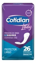 Cotidian Lady Protector Largo X 26 Unidades 