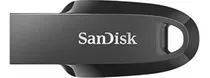  Sandisk 128gb Ultra Curve Usb 3.2 Flash Drive Preto Até 100