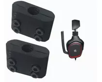 Kit 2 Lados Peças Tampas Reposição Fone Logitech G230 