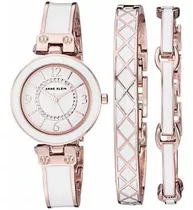 Reloj Mujer Anne Klein Con Brazaletes, Swarovski Ak/3296wtst