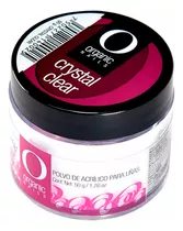 Polvo Acrílico Uñas Crystal Clear 50g By Organic Nails