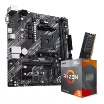 Combo Actualizacion Pc Amd Ryzen 5 4600g + Mother A520 + 8gb