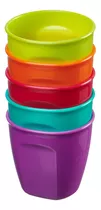 Vasos Pack De 5 Vasos Plástico Vital Baby/color Multicolor